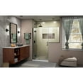 thumbnail image 5 of DreamLine Unidoor-X 66 - 66 1/2 inch W x 72 inch H Frameless Hinged Shower Door in Matte Black, 5 of 11