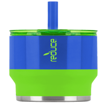 Reduce Coldee 14 oz  Stainless Steel Tumbler with 3-in-1 Lid Blue/Green