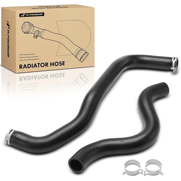 A-Premium 2 PCS Upper and Lower Radiator Hose Compatible with Honda Accord 2014-2015/2017, L4 2.0L