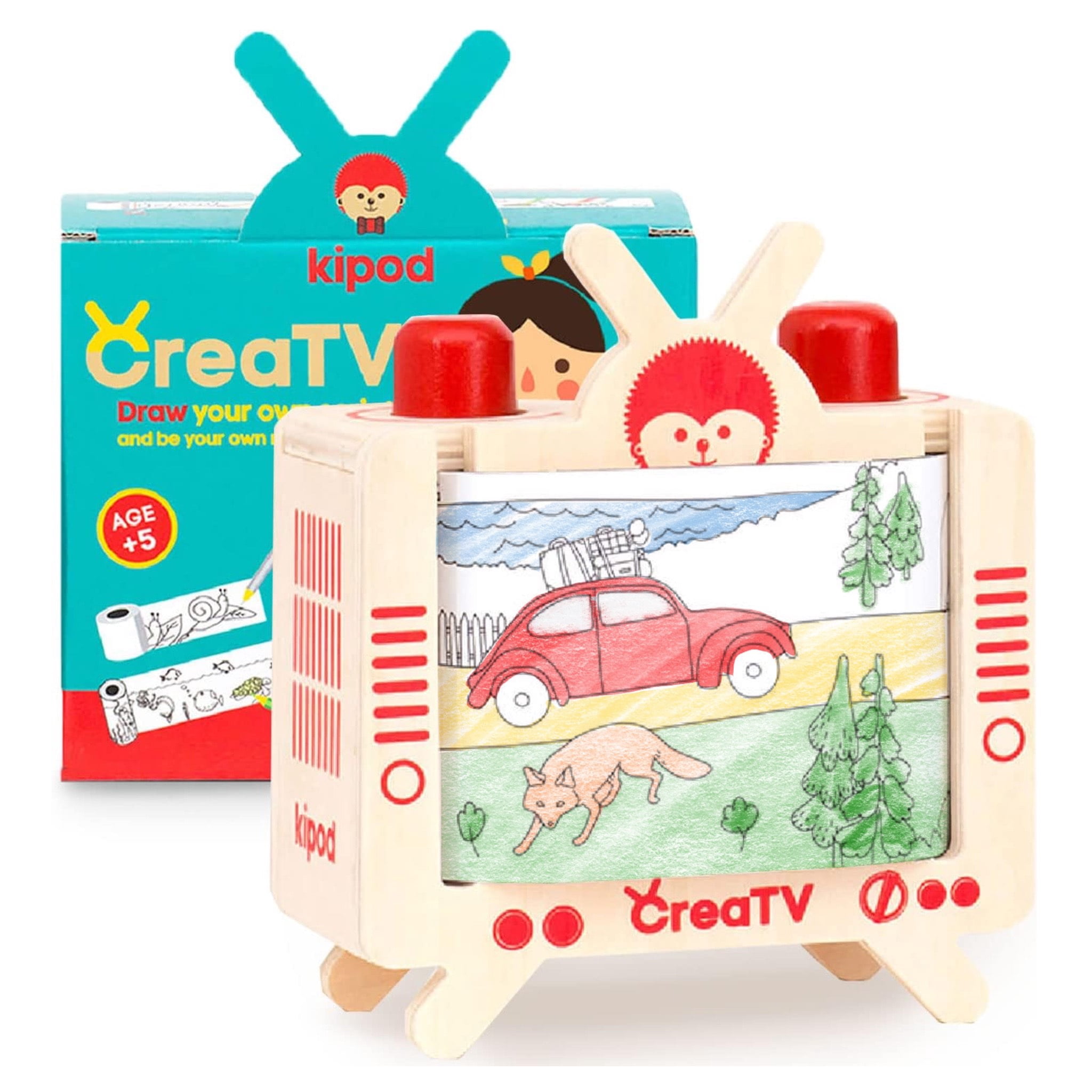 CreaTV - Wooden Craft TV Storytelling Kit