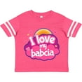thumbnail image 3 of Inktastic I Love My Babcia Girls Girls Toddler T-Shirt, 3 of 5
