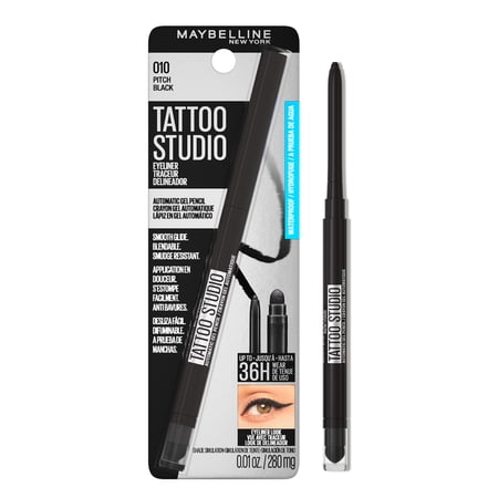 Maybelline Tattoo Studio Gel Pencil Eyeliner Smokey Black