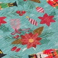 thumbnail image 2 of Dalyn Rugs Wonderland WN30 Teal Indoor/Outdoor, Machine Washable, Bedroom, Living Room, Dining Room, Kitchen, Patio Rug, 3' x 5', Teal, 2 of 4