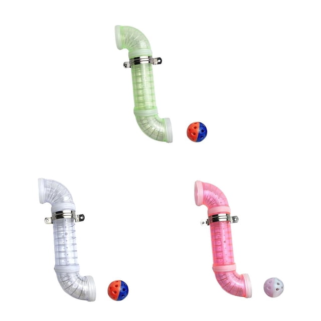 3 Uds Tubos de Tubería de Simulación perfke Accesorio Montessori Juguete Tablero Ocupado Luces Juguetes
