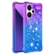 thumbnail image 2 of Funda para Xiaomi Redmi Note 13 Pro Plus 5G Transparente con Brillos Carcasa Protectora Antigolpes con Glitter Brillante, 2 of 5