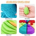 thumbnail image 2 of Sand NiToy FlexiSand, 8,6 kg, 10 colores, moldeable, autoadhesiva, 2 of 7