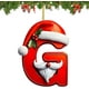 thumbnail image 1 of Adornos Navideños con Letras Del Alfabeto (26 Piezas) | Colgantes de Letras Acrílicas Personalizados con Gorros de Papá Noel | Decoraciones Navideñas Duraderas para El Hogar, La Oficina, La Escuela,, 1 of 1