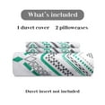 thumbnail image 4 of JML Duvet Cover Set Queen Size – Soft 3 Piece Microfiber Duvet Cover Set, 4 of 7