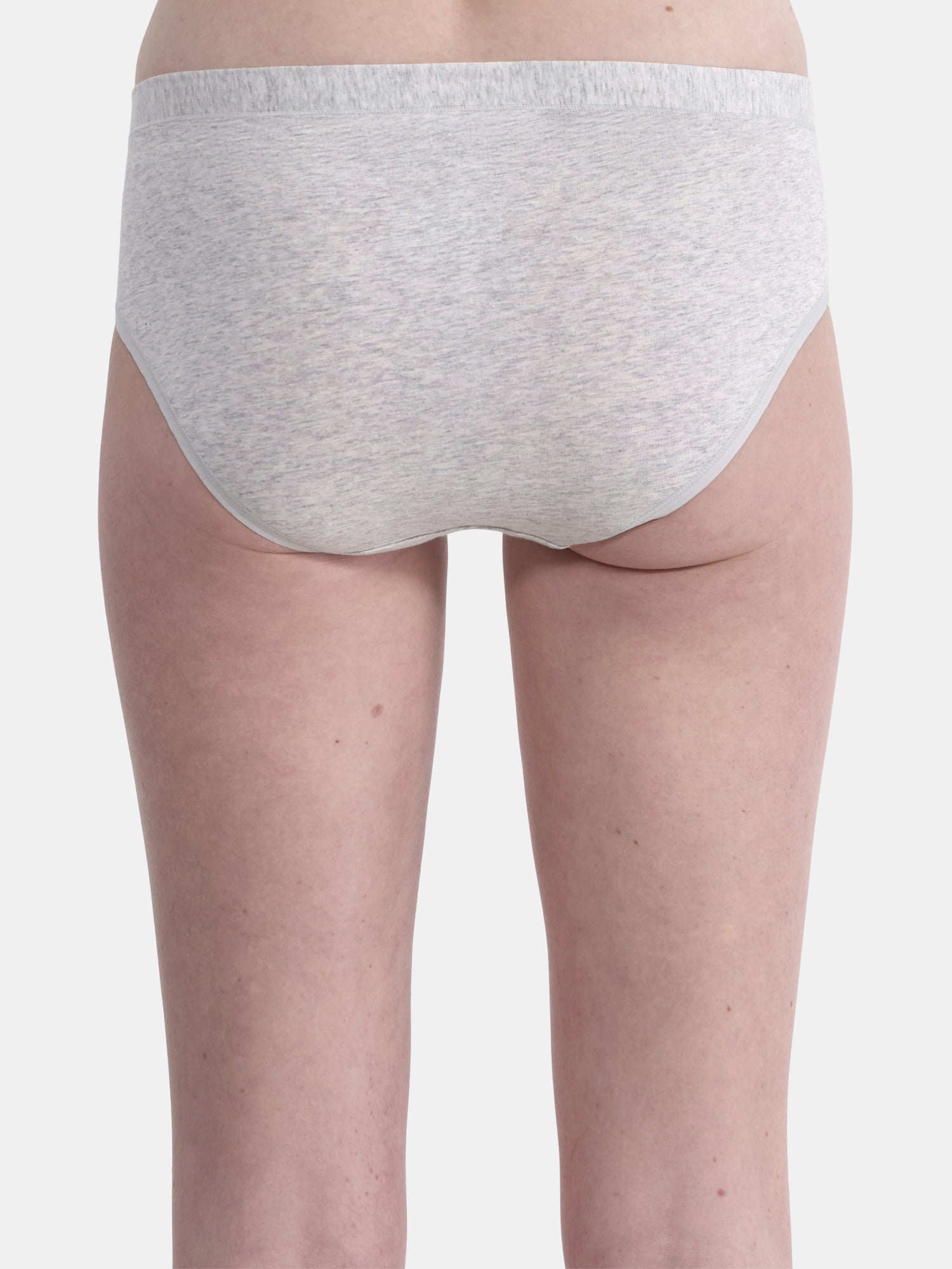 (1 pack) No Boundaries Cotton Hipster Panty, Women’s and Women’s Plus, Sizes XS-XXXL