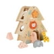 thumbnail image 4 of Casa clasificadora de formas, juguete que empareja, cubo de actividades de aprendizaje temprano, juguete interactivo de percepción de color, forma de, 4 of 10