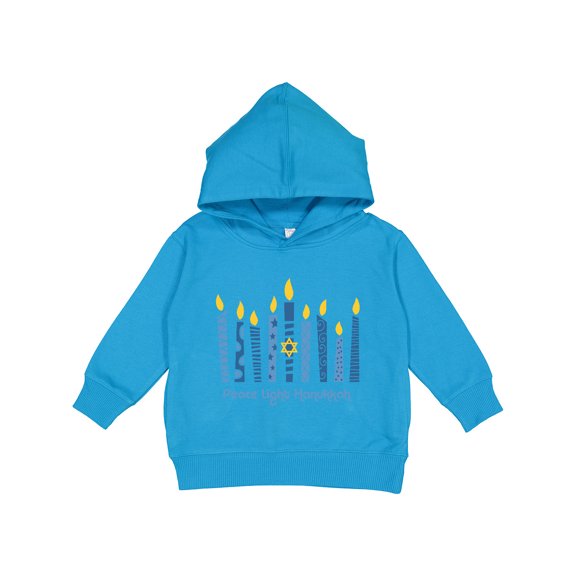 Inktastic Peace Light Hanukkah Toddler Hoodie