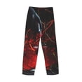 thumbnail image 3 of Lsque Halloween Vampire Party Print Men's Pajama Pants, Lounge Pant - Comfortable Home Wear,Elastic Waistband, Stylish Design-Large, 3 of 9