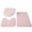 Pink, variant on Meitianfacai 3 Pieces Bathroom Rugs, Anti-Slip Bath Rug, Super Absorbent Luxury Shaggy Bath Mats Set, Perfect Plush Carpet for Tub, Shower, Bath Room,Machine Washable
