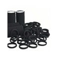 thumbnail image 5 of Women 40pcs/Bag Black Elastic Hairband Classical Hair Ropes Ponytail Holder Hair Ring Durable Rubber Hair Ties, 5 of 6