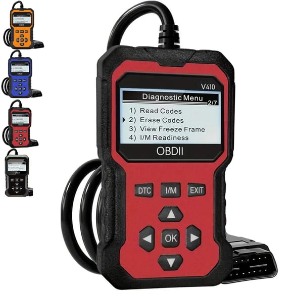 2026 Newest Enhanced Universal OBDII Scanner V410 Car Engine Fault Code Reader Diagnostic Tool, OBD2 Car Scanner Diagnostic Tool, Check Engine Light Reader for All OBDII Protocol Car 1996 