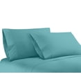 thumbnail image 3 of Bassano 1800 Series Embossed Deep Pocket Sheet Set - Super Soft & Wrinkle Free - Luxurious Bed Sheets Set (Queen, Aqua), 3 of 4