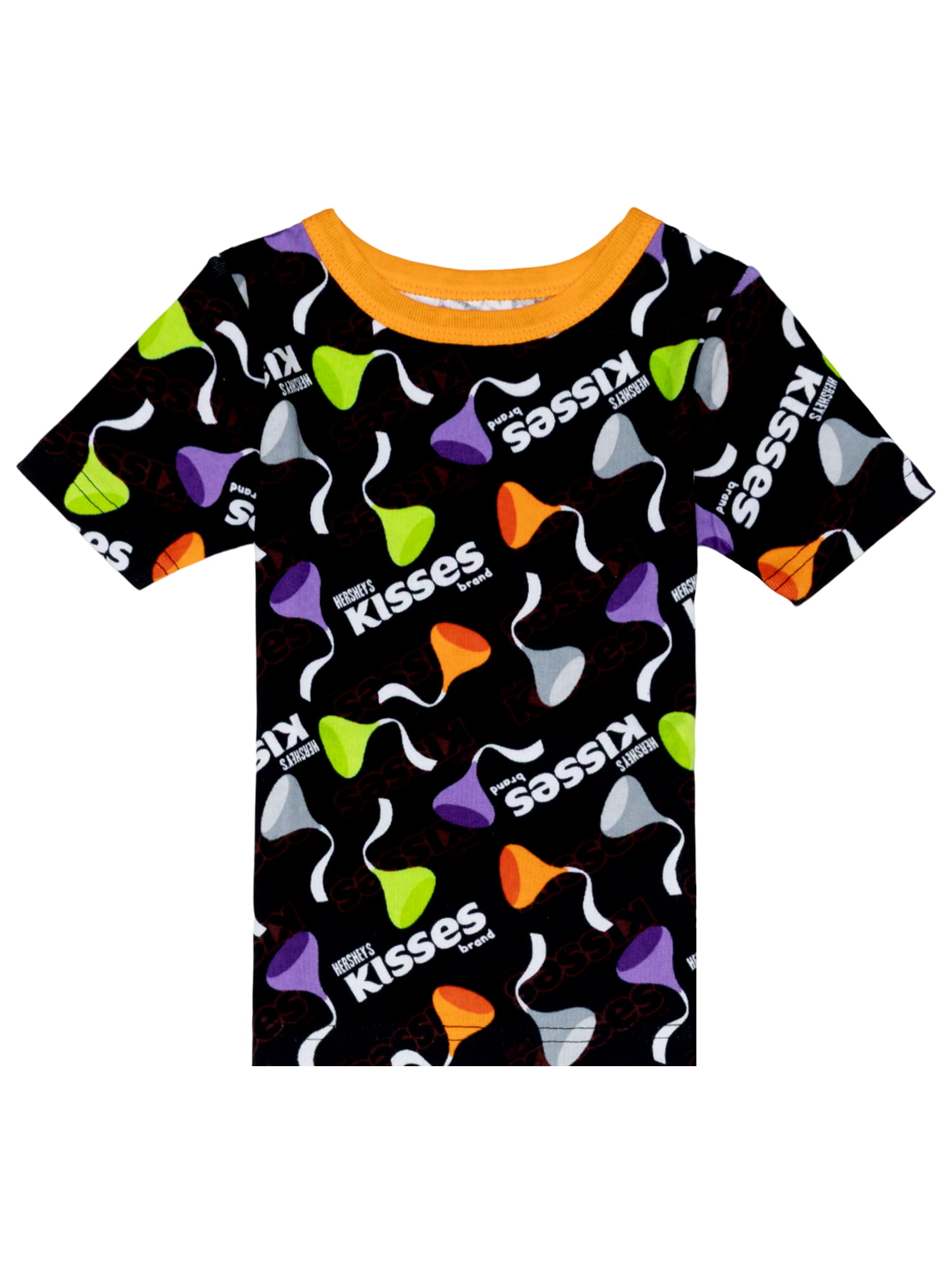 Character Toddler Halloween Short Sleeve Top and Pant Pajama Set, 2-Piece, Sizes 12M-5T