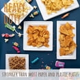thumbnail image 4 of Brheez Heavy Duty Square Plates - 100% Biodegradable, Compostable Sugarcane Bagasse, 8", 60-Pack, 4 of 6