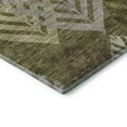 thumbnail image 5 of Dalyn Rugs Premium Machine Washable Mayfield AMF744 Olive 2'3" x 7'6" Runner Rug, 5 of 6