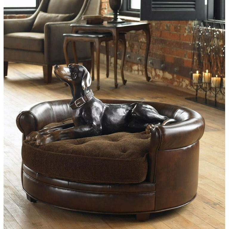 Uttermost 23025 Reversible Cushion Pet Bed From The Lucky Collection Brown