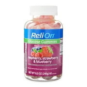 ReliOn Glucose Gummies Dietary Supplement, 60 Count