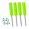 thumbnail image 4 of harayaa 4Pcs Fishing Rod Holders PVC Fishing Pole Holders Ground for Beach Sea Shore Green, 4 of 9