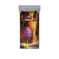 thumbnail image 2 of Fantasy Bedding Set with Sheet & Covers, Digitally Saturated Tropical Scene in Extreme Haze Tones Exotic Abstract Artwork, Printed Bedroom Decor 2 Shams, 4 Sizes, Multicolor, by Ambesonne, 2 of 3
