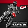 thumbnail image 6 of Polisport Complete Replica Plastic Kit for Honda CRF250R CRF450R 2004 - OEM Red Injection Molded Bodywork Set (90423), 6 of 9