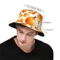 thumbnail image 2 of Bucket Hat for Men Women, Onion Pattern orange Breathable Sun Hat Summer Beach Hats, Fun Womens Mens Bucket Hat for Travel Outdoor Vacation Fishing Hiking Sports, 2 of 6