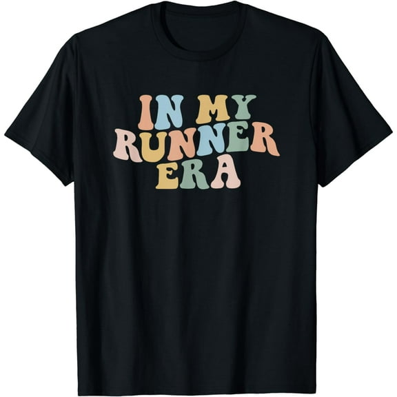 In My Runner Era Funny Running Marathon Fitness Running Mom T-Shirt