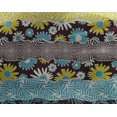 thumbnail image 5 of oneOone Georgette Viscose Brown Fabric Floral Craft Projects Decor Fabric Printed By The Yard 42 Inch Wide, 5 of 5