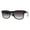 Black (Smoke) +1, variant on Bifocal Reading Sunglasses Classic Square Frame Spring Hinge Black +1