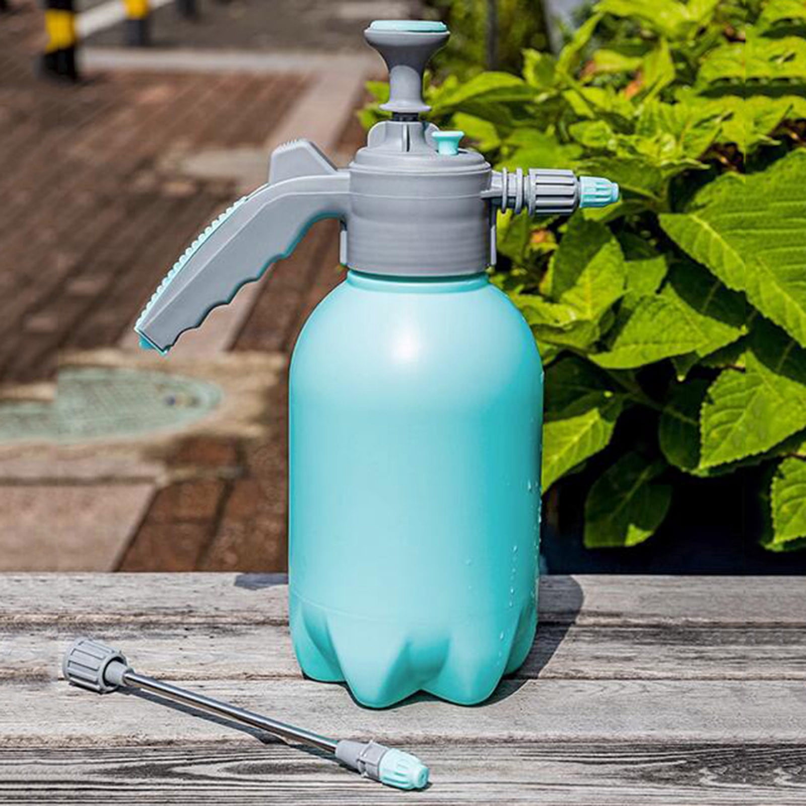 (Clearance) BNNG Handheld Garden Pump Sprayer, Lawn & Garden Pressure Water Spray Bottle with Adjustable Nozzle, for Plants and Other Cleaning Solutions