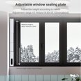 thumbnail image 2 of LYD Kit de ventana de aire acondicionado portátil con acoplador, sello de ventana ajustable para unidad de CA, kit de ventilación de CA deslizante para manguera de escape lyd modelStyleType, 2 of 2