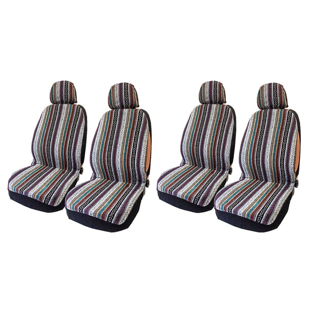 4 de Asiento de Automóvil para Camioneta Sunnimix fundas de asiento de coche universal
