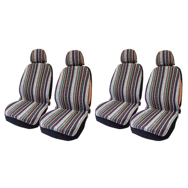 4 de Asiento de Automóvil para Camioneta Sunnimix fundas de asiento de coche universal