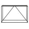 thumbnail image 3 of Henn&Hart 45" Blackened Bronze Metal Console Table, 3 of 8