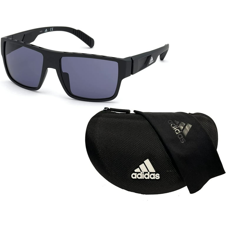 SP0006 02A Matte Black/Smoke Lens Kolor Up Tm Rectangular Sunglasses for Men + BUNDLE With Designer iWear Complimentary Kit - Walmart.com