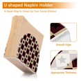 thumbnail image 5 of Yayeee Napkin Holder for Table Set of 2 Kitchen Paper Tissue Organization, Checkered Stars Pattern, 5 of 8