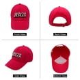 thumbnail image 2 of ACCEHUT MAGA Baseball Cap, Cotton, Red, Unisex, Adjustable, 2 of 7