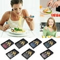 thumbnail image 6 of RnemiTe-amo Deals！Dinner Forks Cutlery Set 5-piece Stainless Steel Cutlery Set Knife Spoon And Fork Set Cutlery Set Mirror Polished Smooth Edges Hand Wash Recommended, 6 of 7
