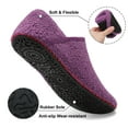 thumbnail image 6 of Barerun Women's Velvet House Slippers with Soft Insole & Rubber Sole, 6 of 7