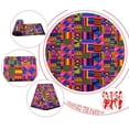 thumbnail image 3 of XIAOHUAGUA African Print Belt and Headwraps set for Women Multicoloured Waist Belts for Gift Headscarf, 3 of 3
