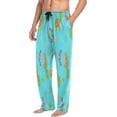 thumbnail image 4 of Cartoon Marine Animals Men's Pajama Pants Lightweight Sleepwear Bottom Lounge Pants, 4 of 6