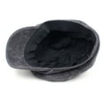 thumbnail image 3 of LinYooLi New Light Core Velvet Striped Ladies Hats Retro Curved Cornary Peaked Hat Warm Octopus Hat Cross -Border Hat, 3 of 7