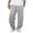 Gray, variant on XuJwPNcy Men's Sweatpants Wide Leg Open Bottom Baggy Athletic Pants for Mens Gym Lightweight Lounge Pants with Pockets