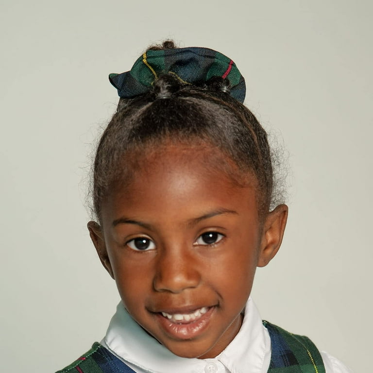 School Uniform Plaid Hair Accessories Set for Girls Back to