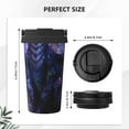 thumbnail image 3 of Logiee Fantasy Dragon In Cathedral Print Stainless Steel Coffee Tumbler, Travel Coffee Mug, Insulated Coffee Mug with Lid, Spill Proof Coffee Cup, Portable Thermal Mug, 3 of 8
