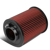 DNA Motoring AFPN-228-RD For 2007 to 2019 Ford Escape Focus Transit Connect Lincoln MKC Replacement Drop-In Air Filter Panel Red 08 09 10 11 12 13 14 15