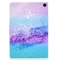 thumbnail image 3 of SaniMore Case for Fire 7" 12th Gen 2022, PU Leather Tablet Auto Wake/Sleep Card Holder Anti-slip Strip Kickstand Shockproof TPU Backplane Wallet Cover for Fire 7" 12th Gen, Colorful Sand, 3 of 12